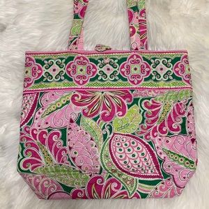 Vera Bradley Pinwheel Pink Tote [Retired Print!]